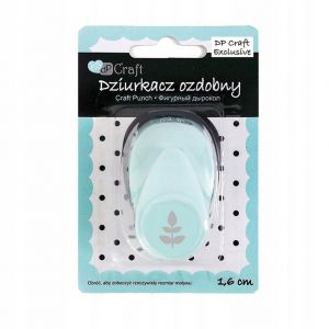 Dziurkacz ozdobny dpCraft 1,6cm Listek Róży